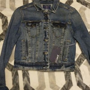 JUSTUSA Crop Jean Jacket